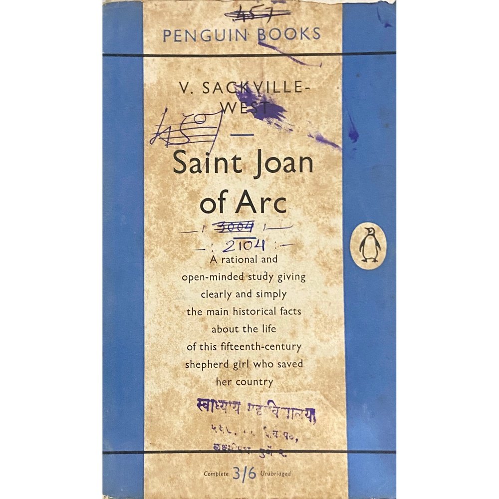 Saint Joan of Arc by V Sackville