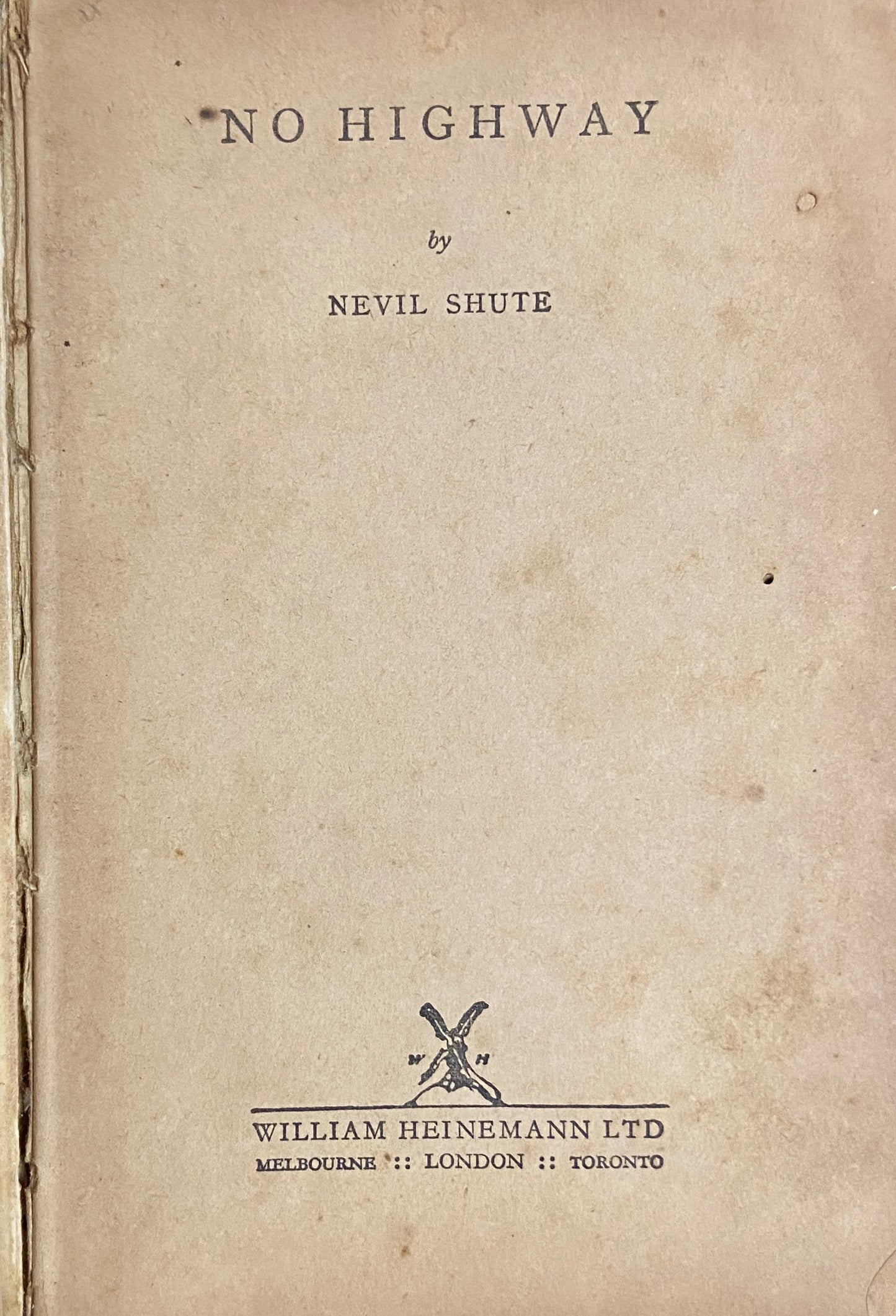 No Highway by Nevile Shute