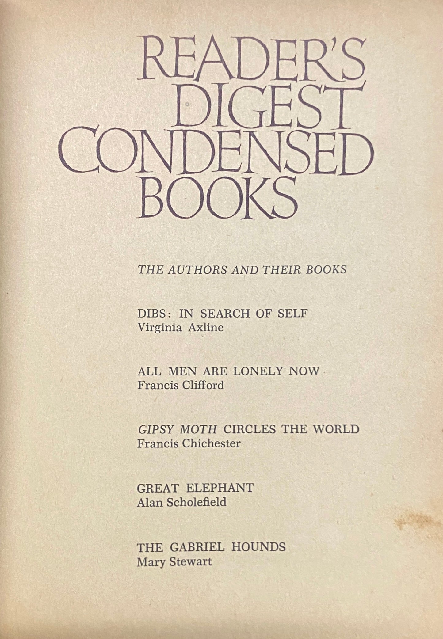 Readers Digest - 5 in 1