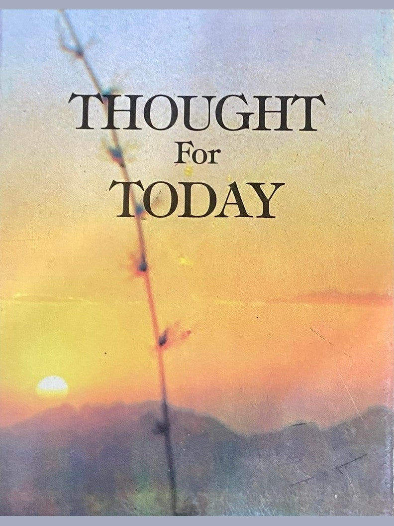 Thought for Today (P)