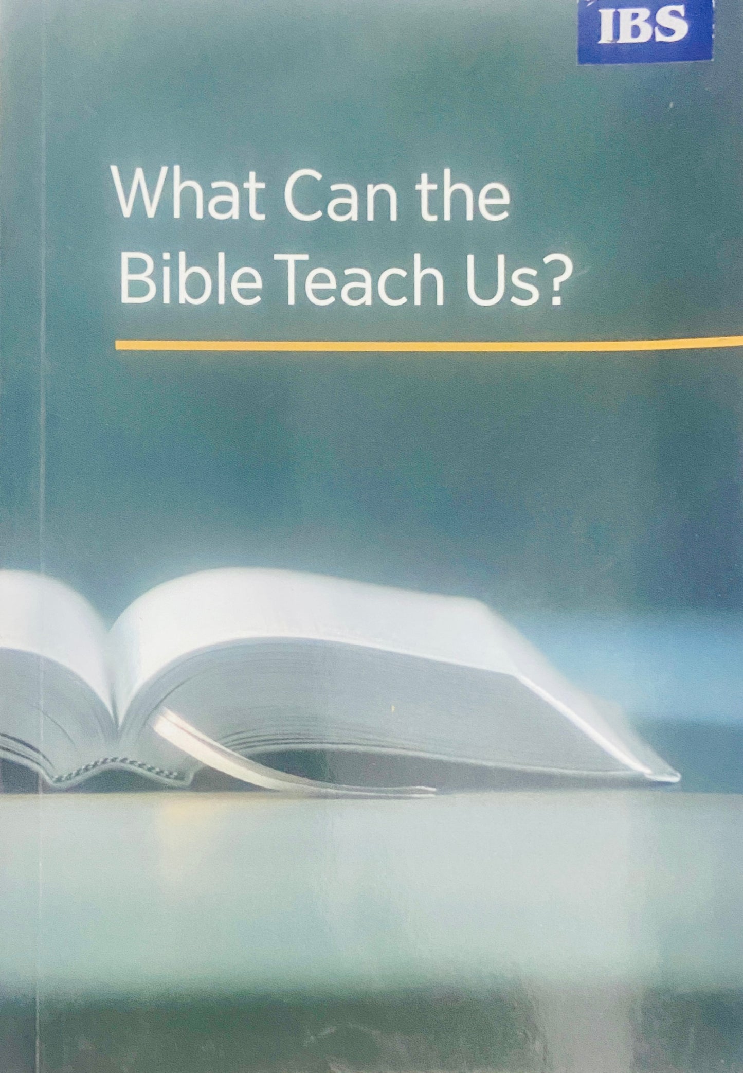 What Can the Bible Teach Us?