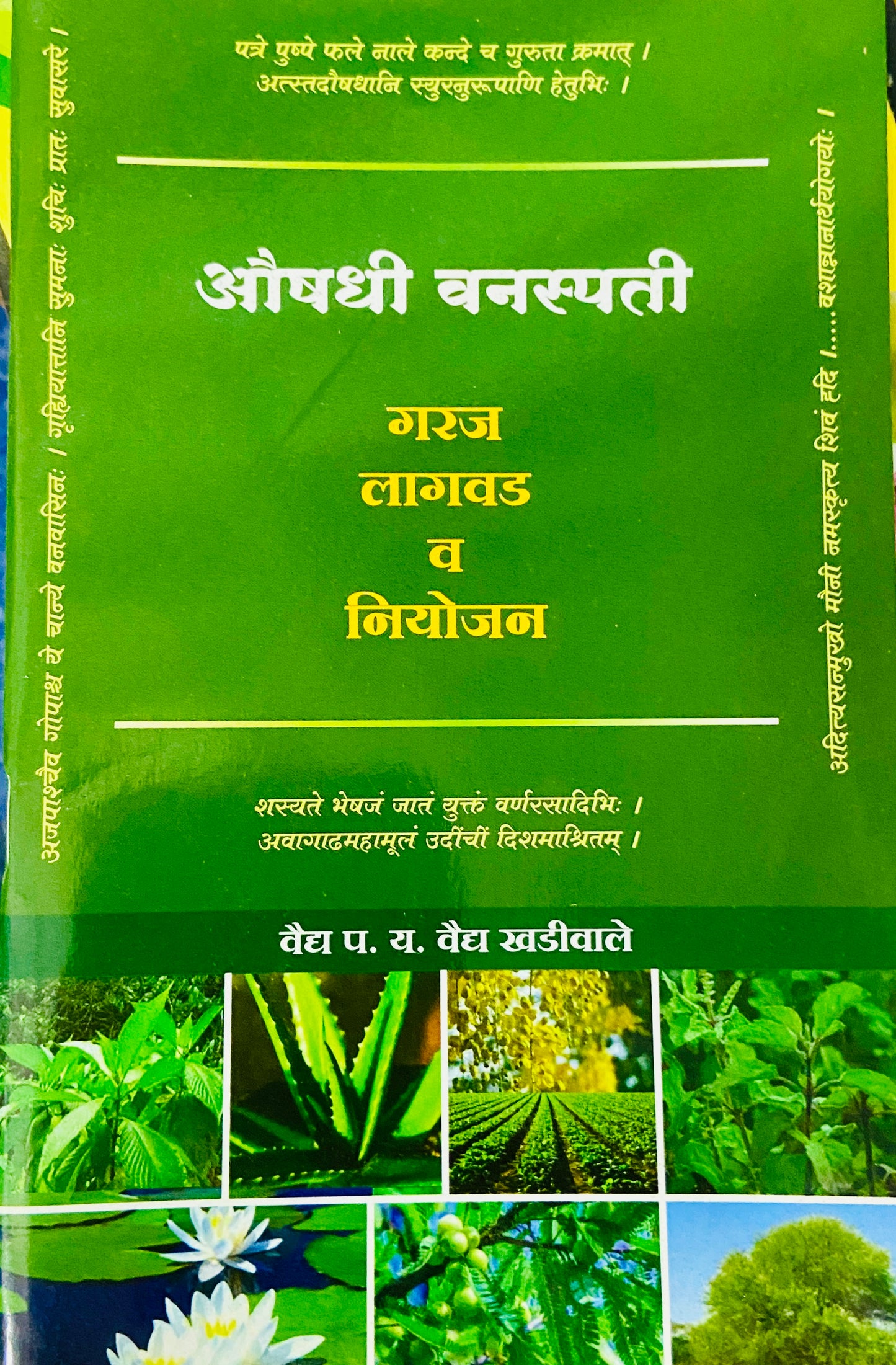 Aushadhi Wanaspati by Vaidya P Y Khadiwale