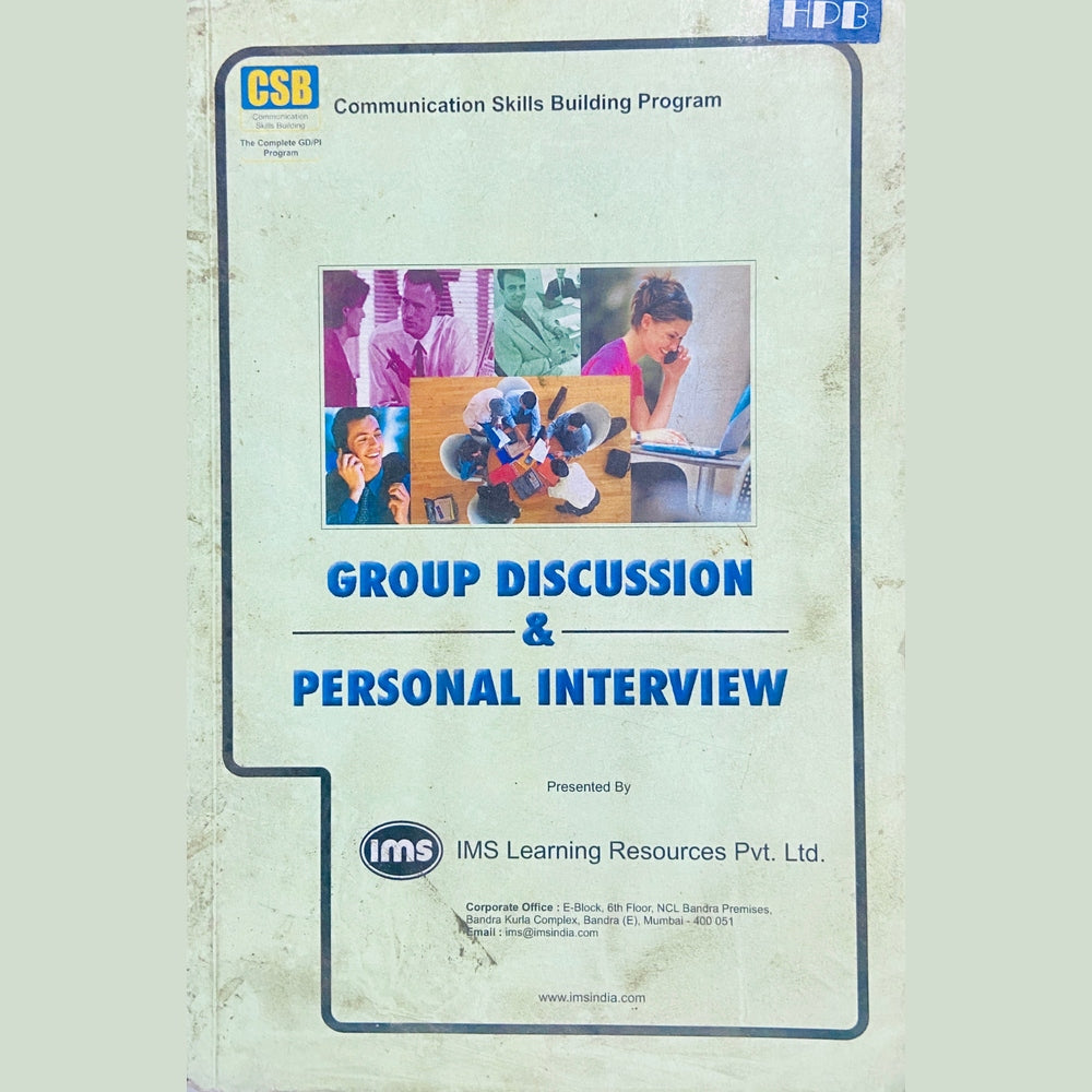 Group Discussion and Personal Interview