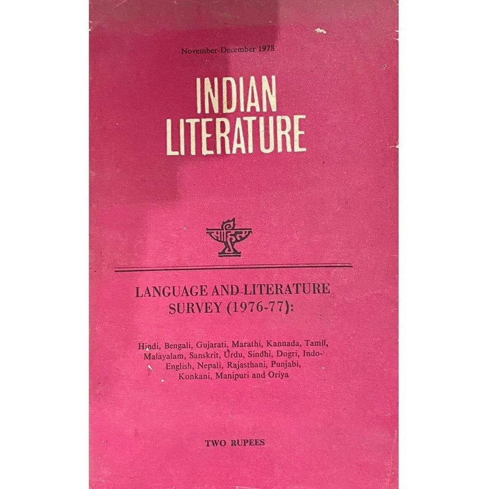 Indian Literature 1978