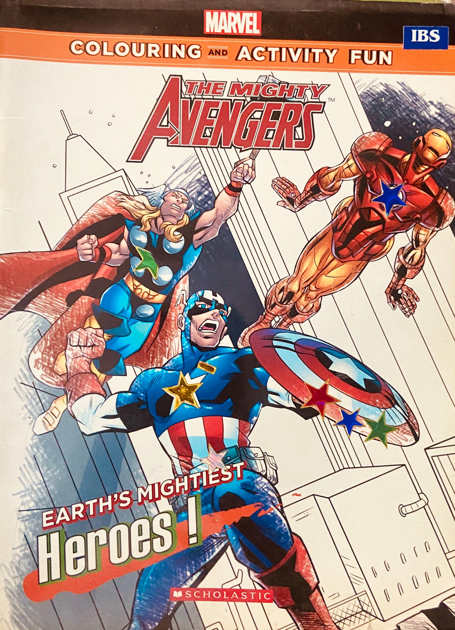 The Mighty Avengers - Colouring Book (D)