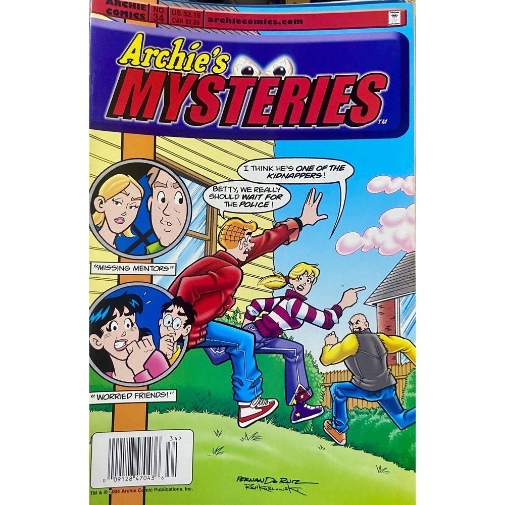 Archie's Mysteries # 34 (D)