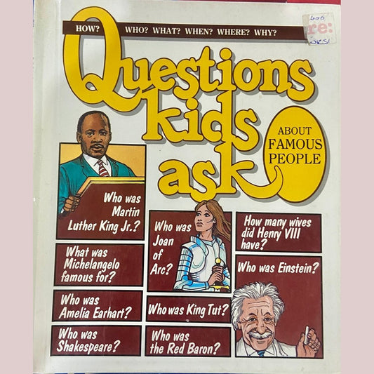 Questions Kids Ask About Famous People (HDD)