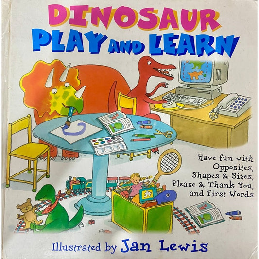 Dinosaur Play and Learn by Jan Lewis (HD_D)