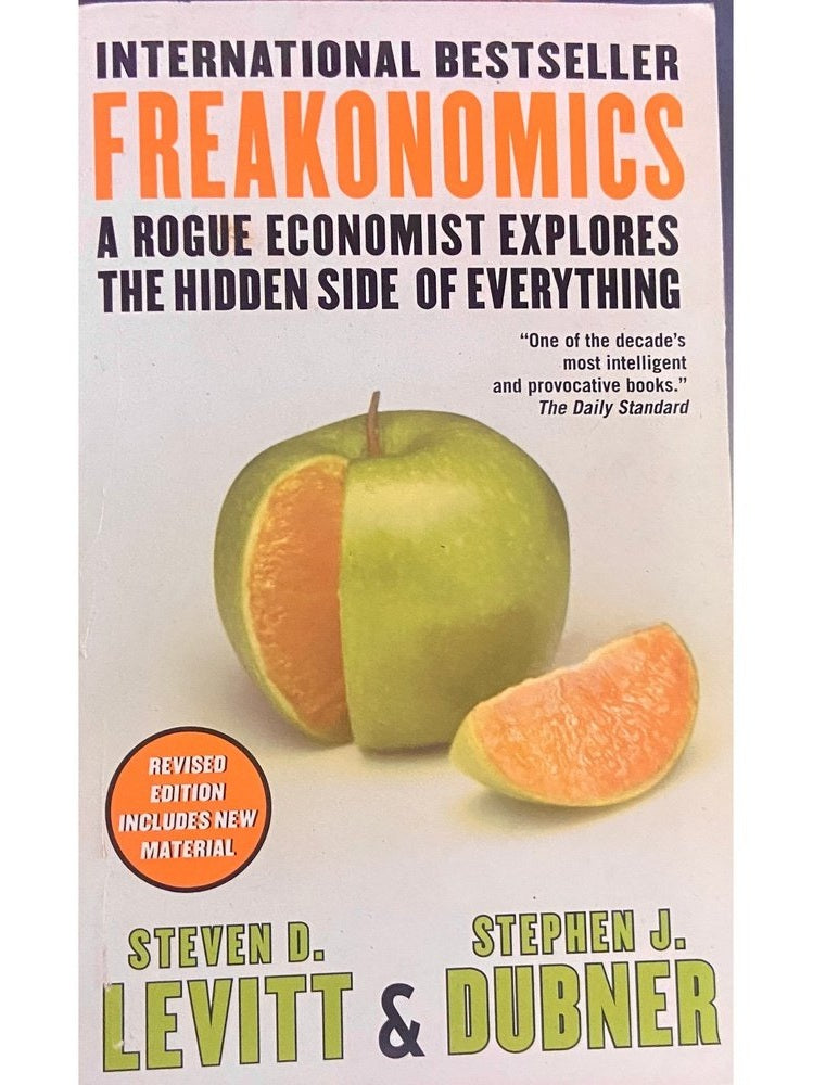 Freakonomics by Steven Levitt, Steven Dubner