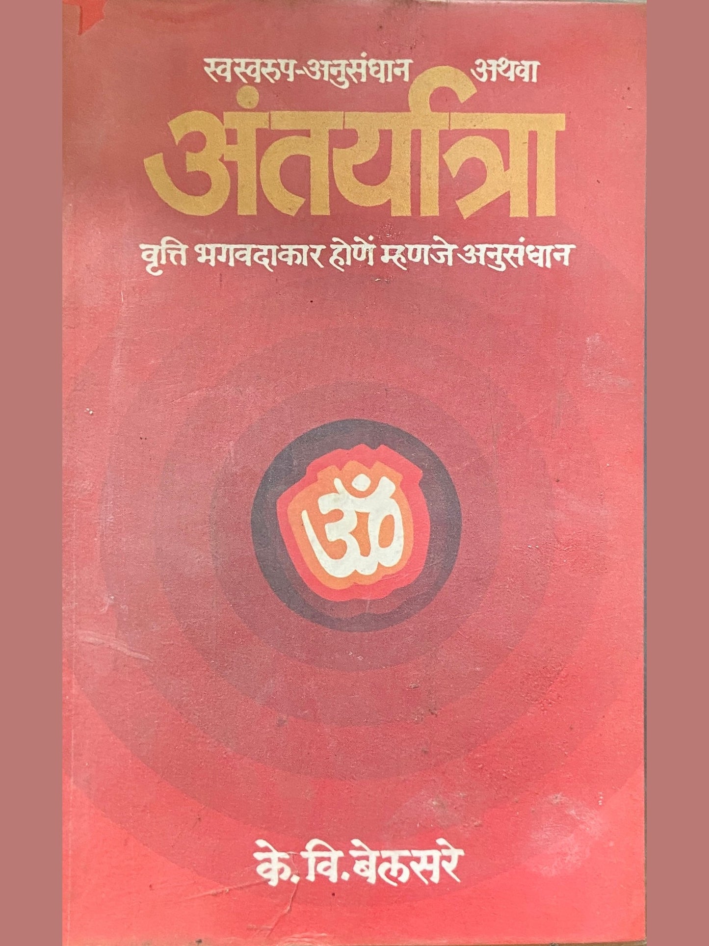 Antaryatra by K V Belsare