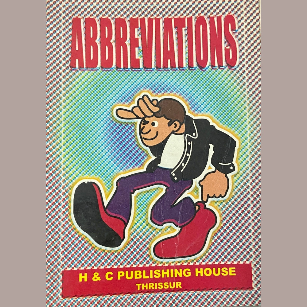 Abbreviations by Alex Bovaz