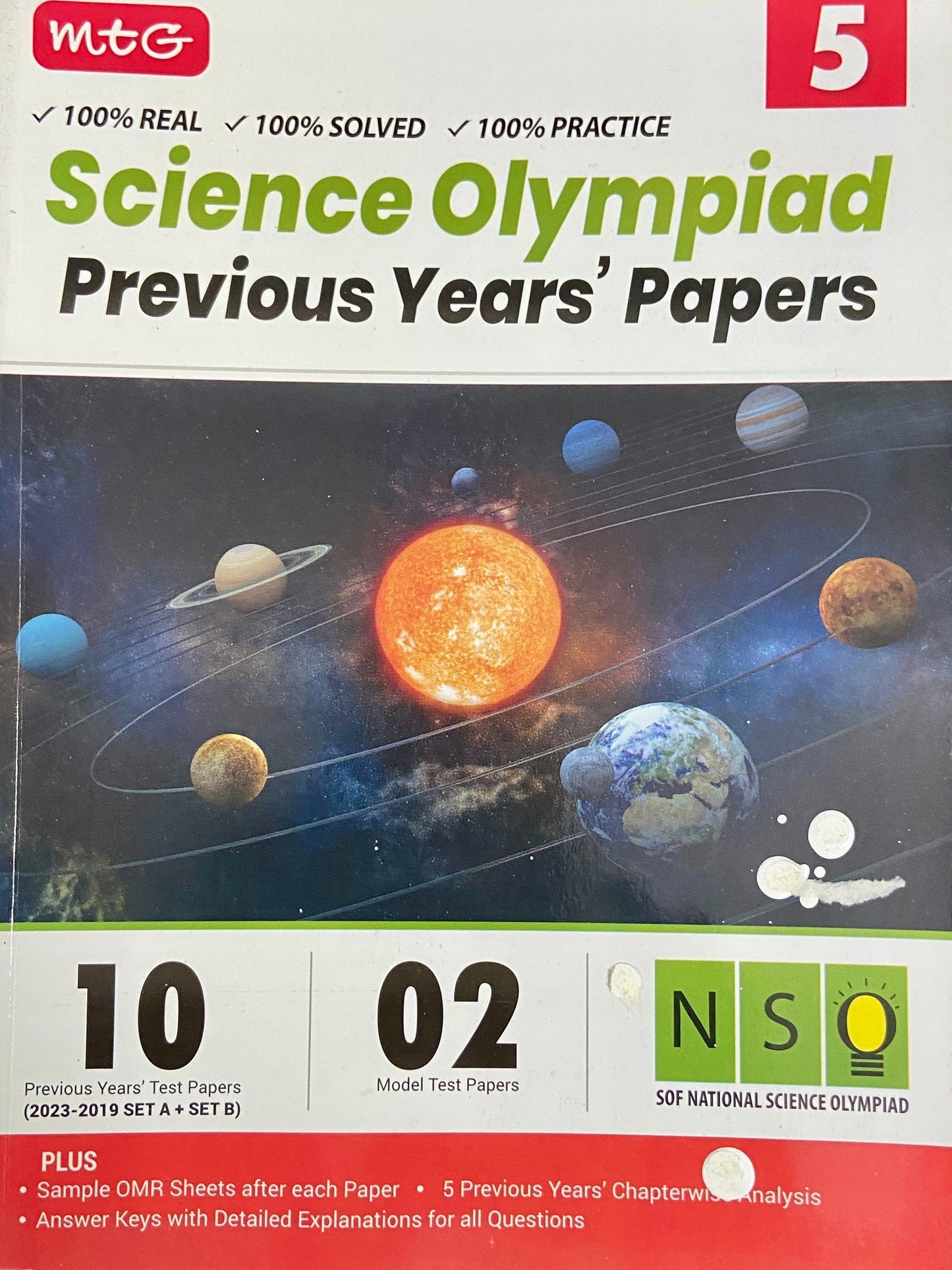Science Olympiad Previous Years Papers - 5