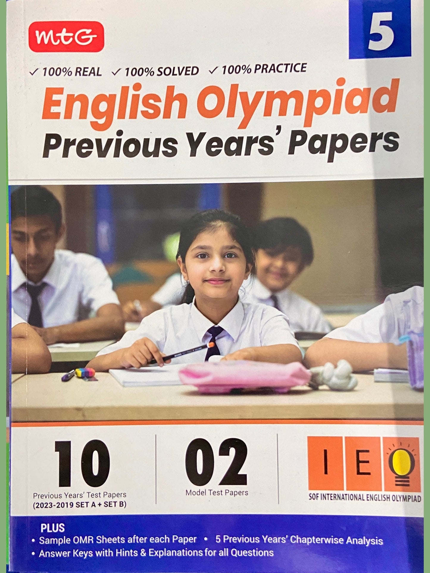 English Olympiad Previous Years Papers - 5