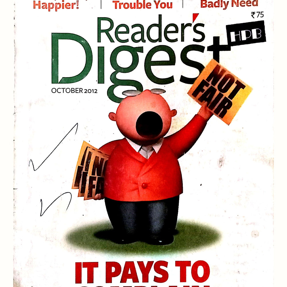 Reader's Digest October 2012