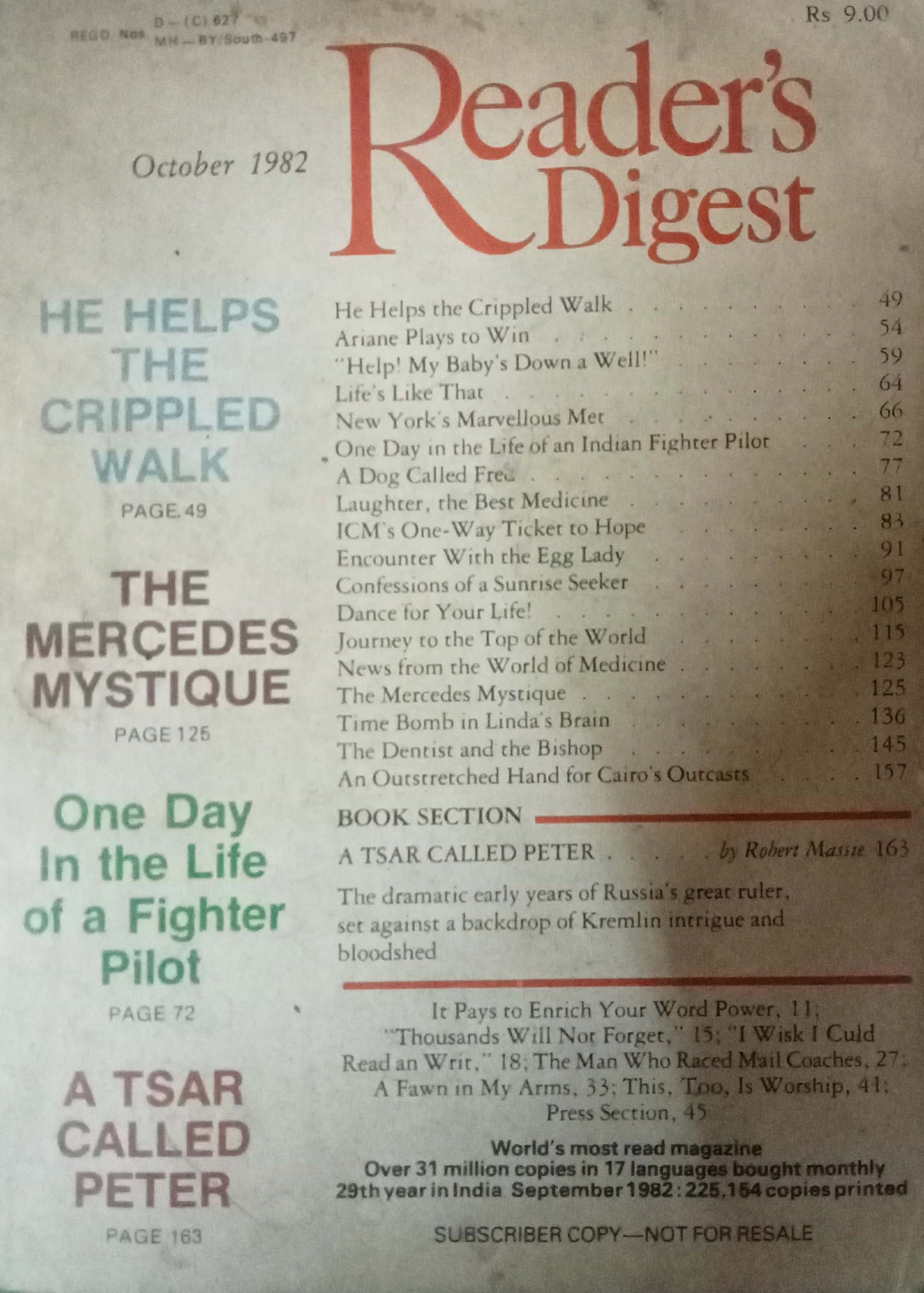 Reader's Digest October 1982