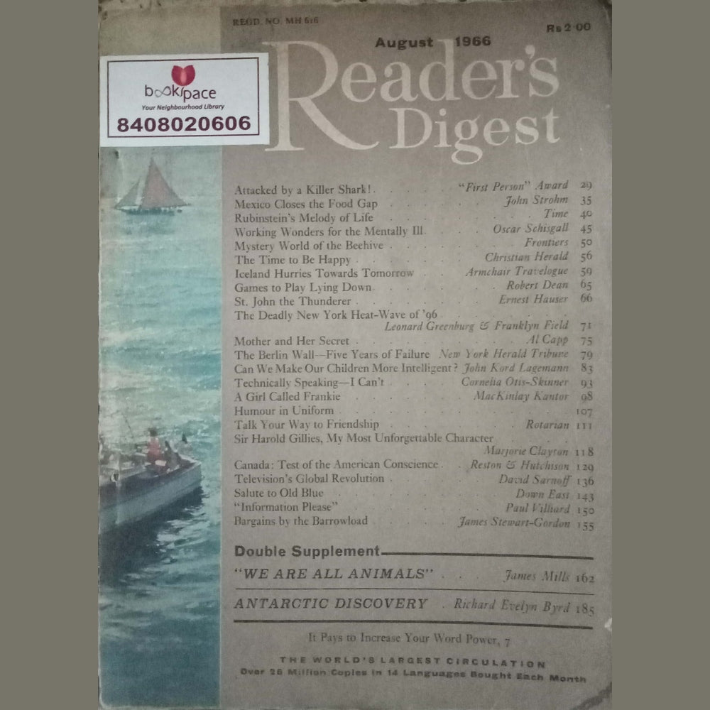Reader's Digest August 1966