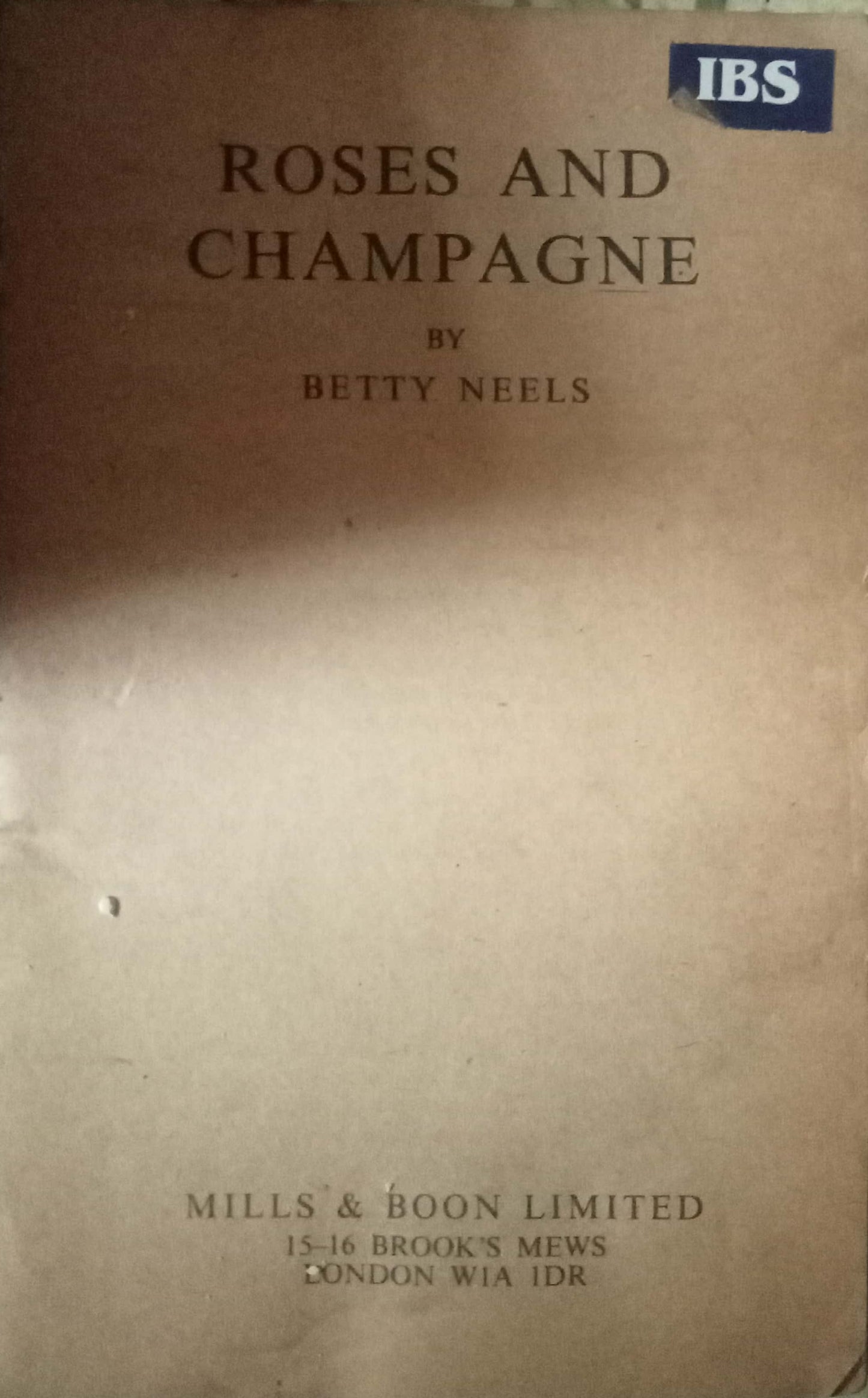Roses And Champagne by Betty Neels (No Cover)
