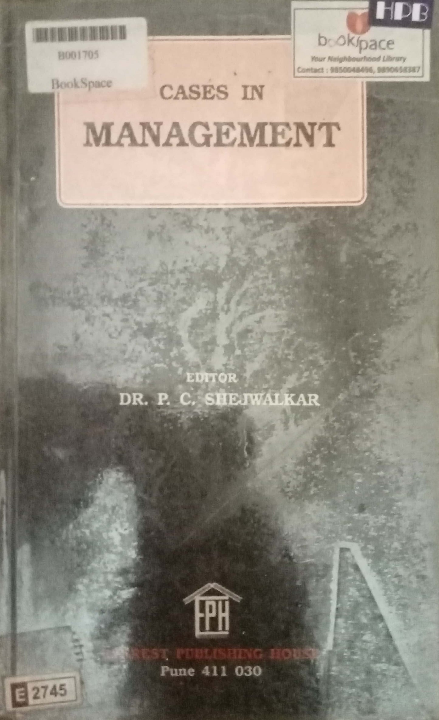 Cases In Management by by Dr. P.G. Shejwalkar