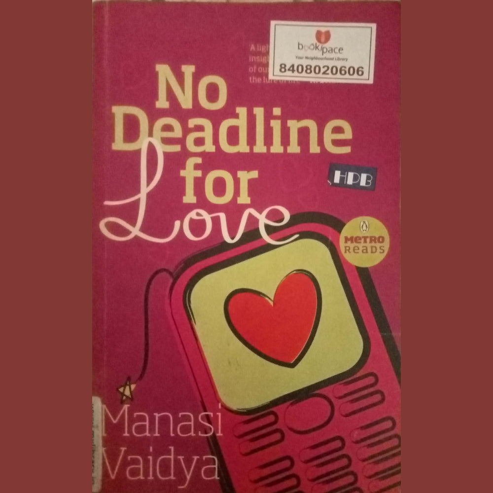 No Deadline For Love by Manasi Vaidya