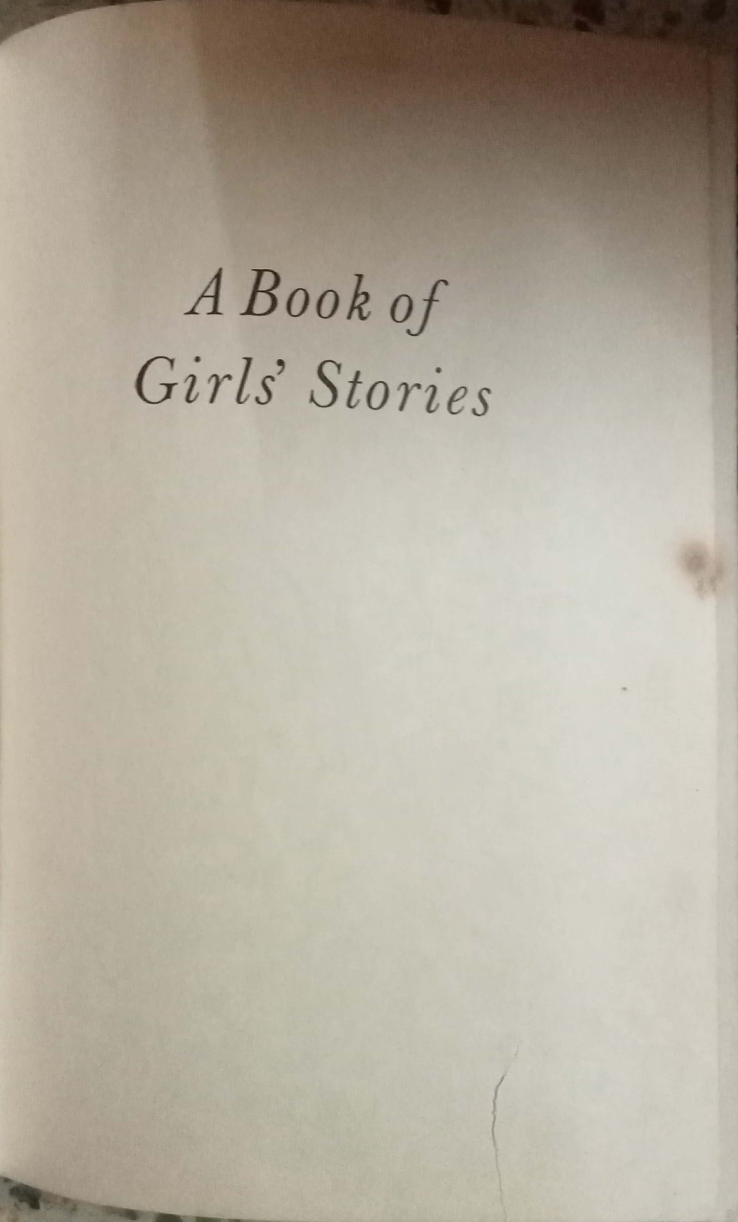 A Book Of Girls' Stories by Hamlyn (HD)
