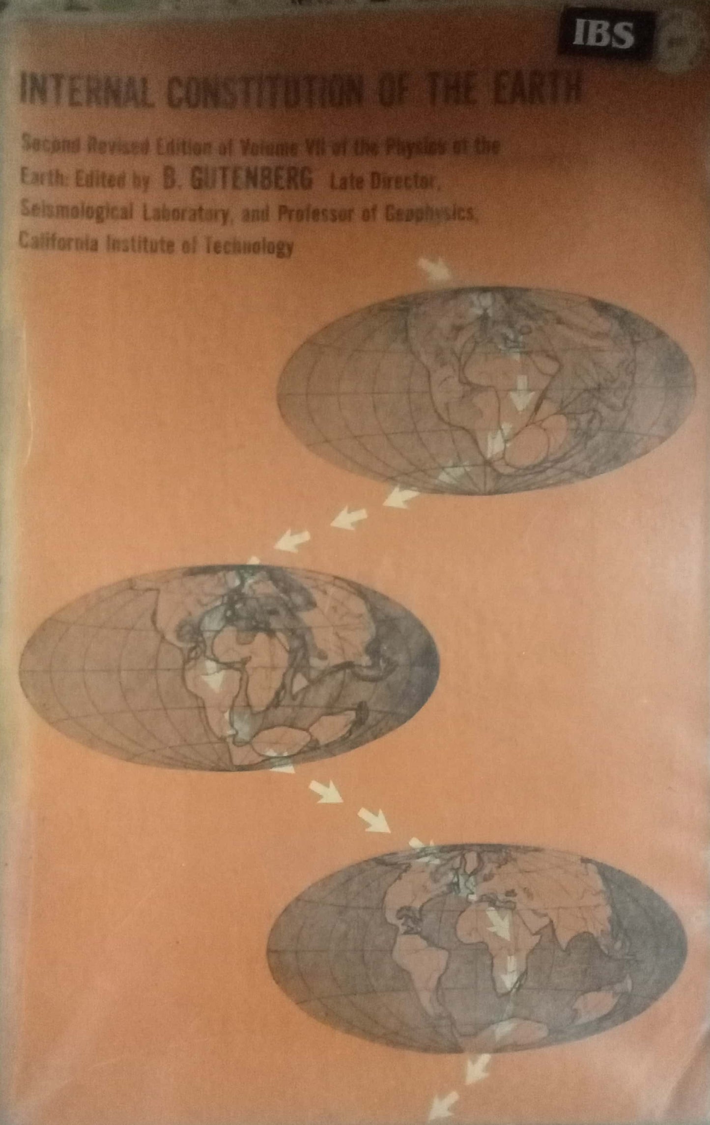 Internal Constitution Of The Earth by Beno Gutenberg