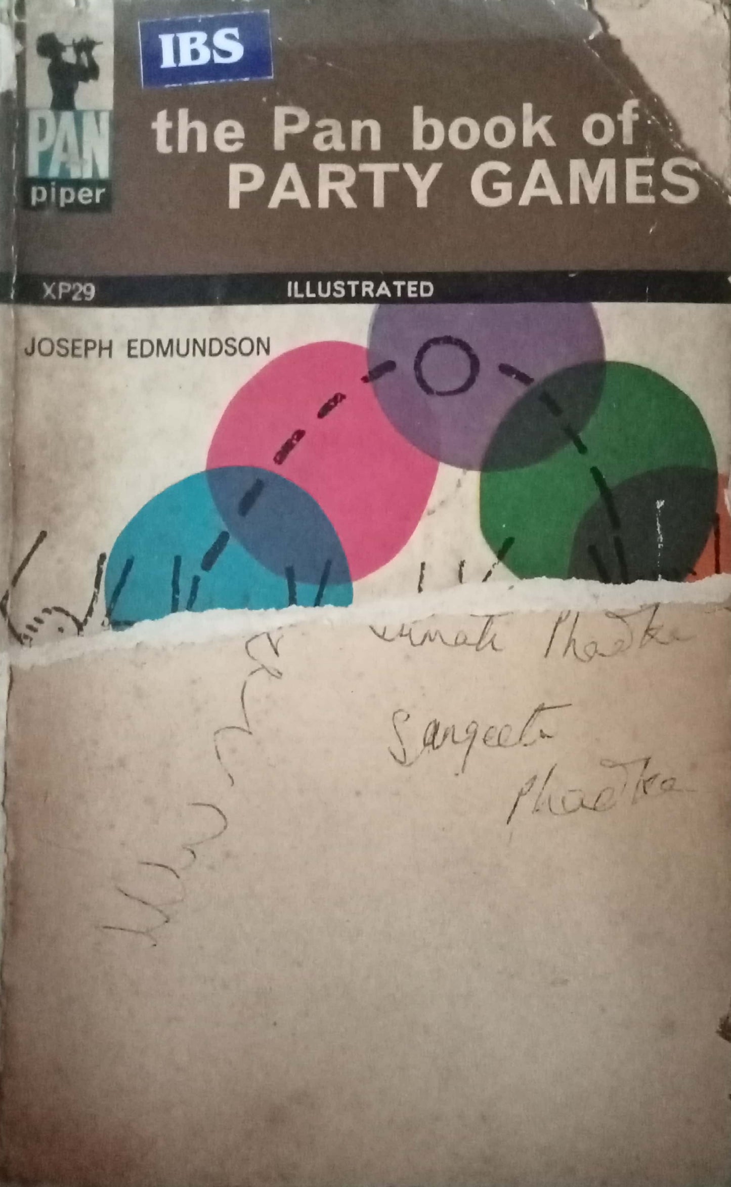 The Pan Book Of Party Games by Joseph Edmundson