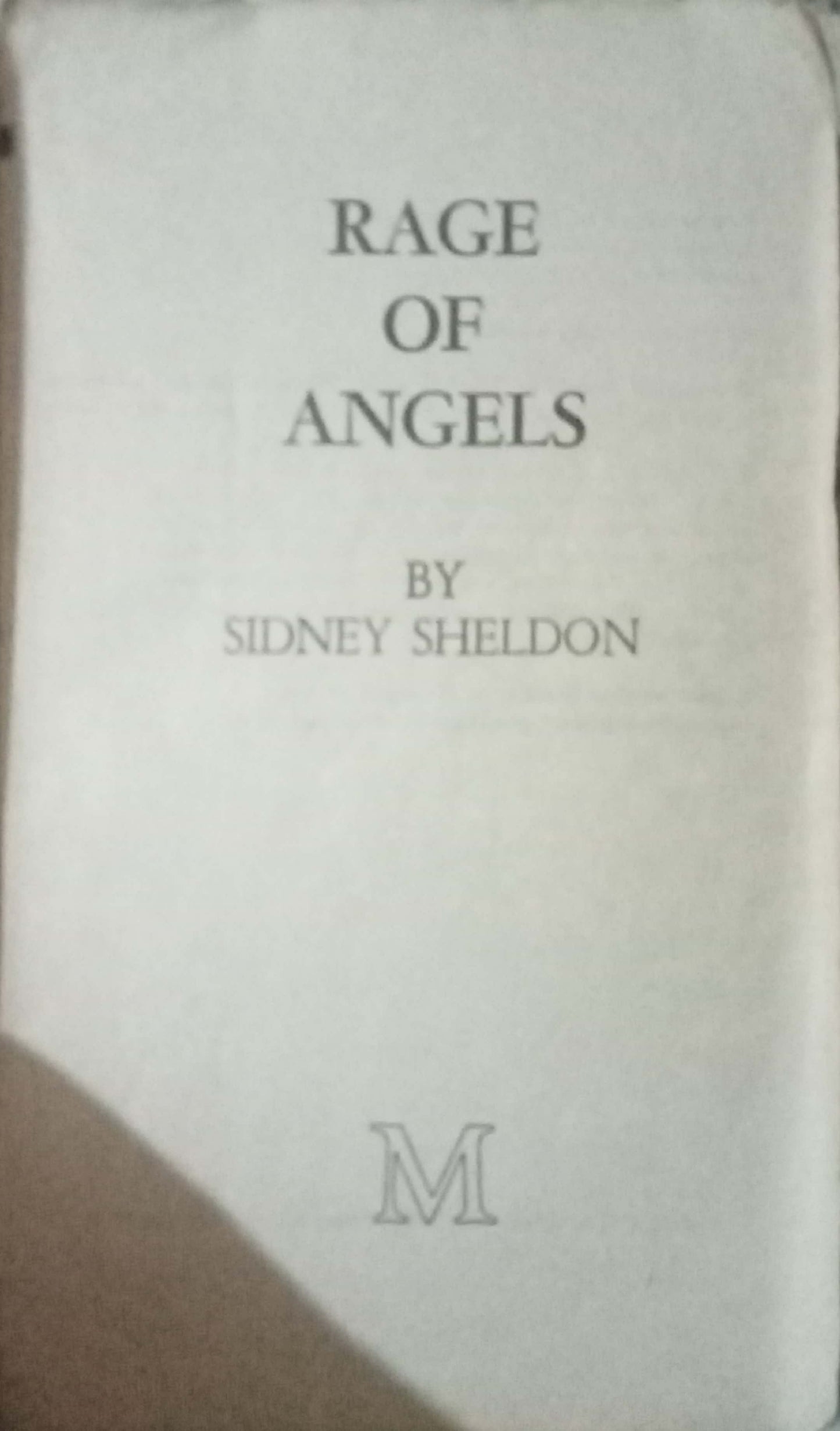 Race Of Angels by Sidney Sheldon (No Cover)