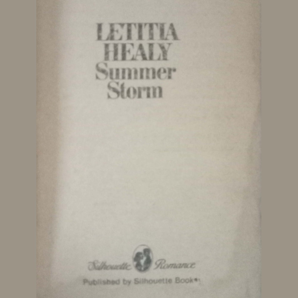 Summer Storm by Letitia Healy