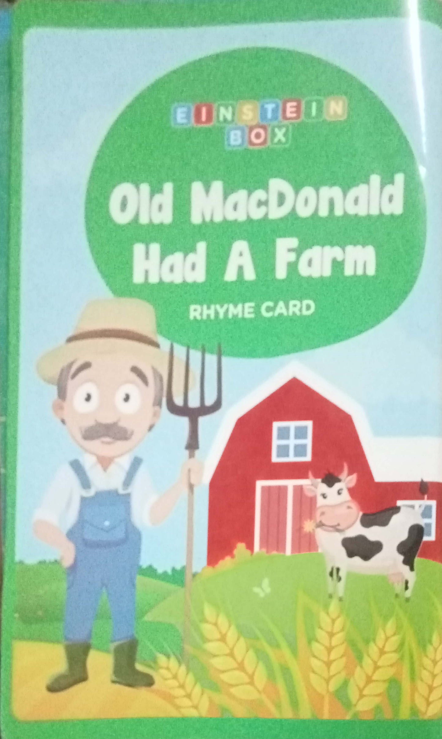 Old MacDonald Had A Farm Rhyme Card