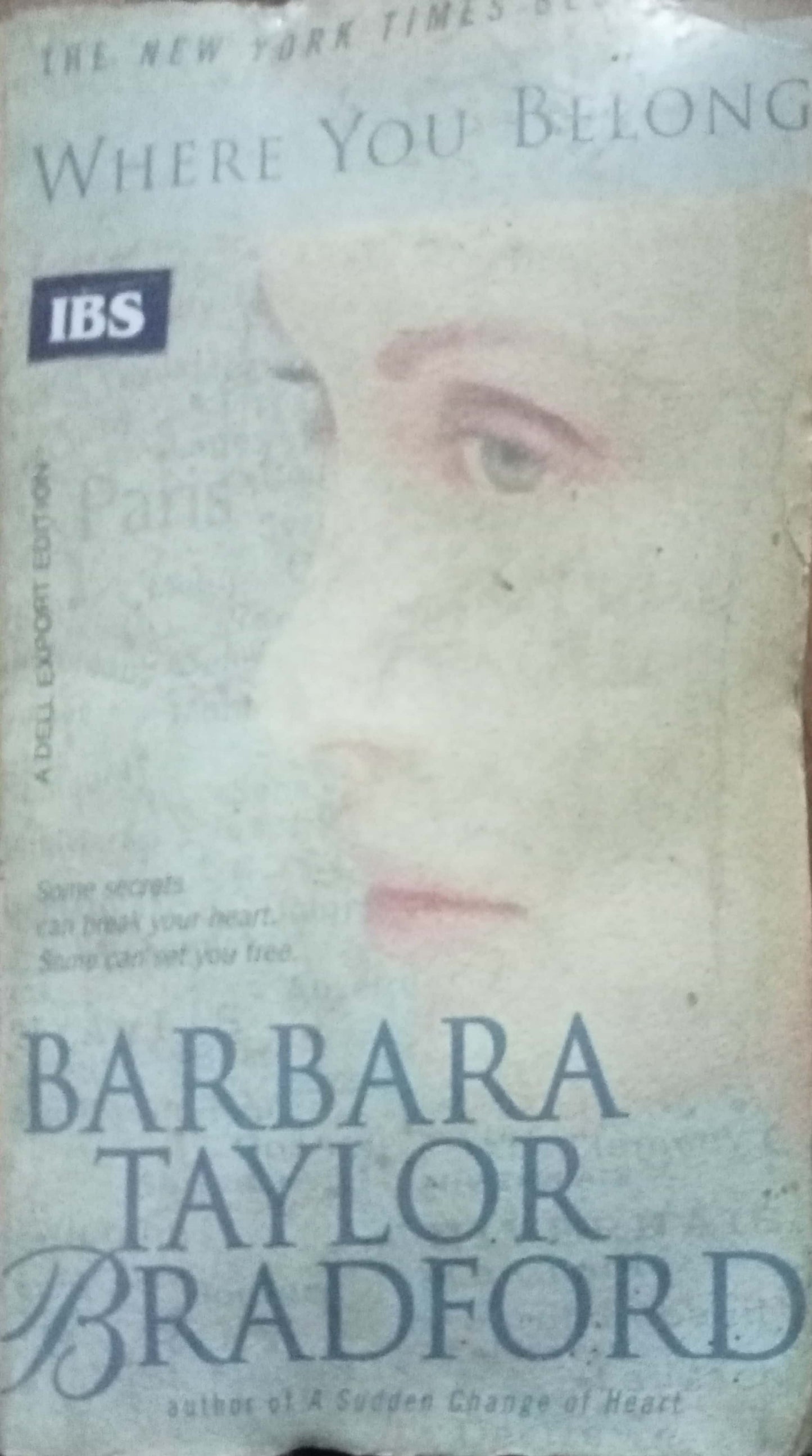 Where You Belong by Barbara Taylor Bradford