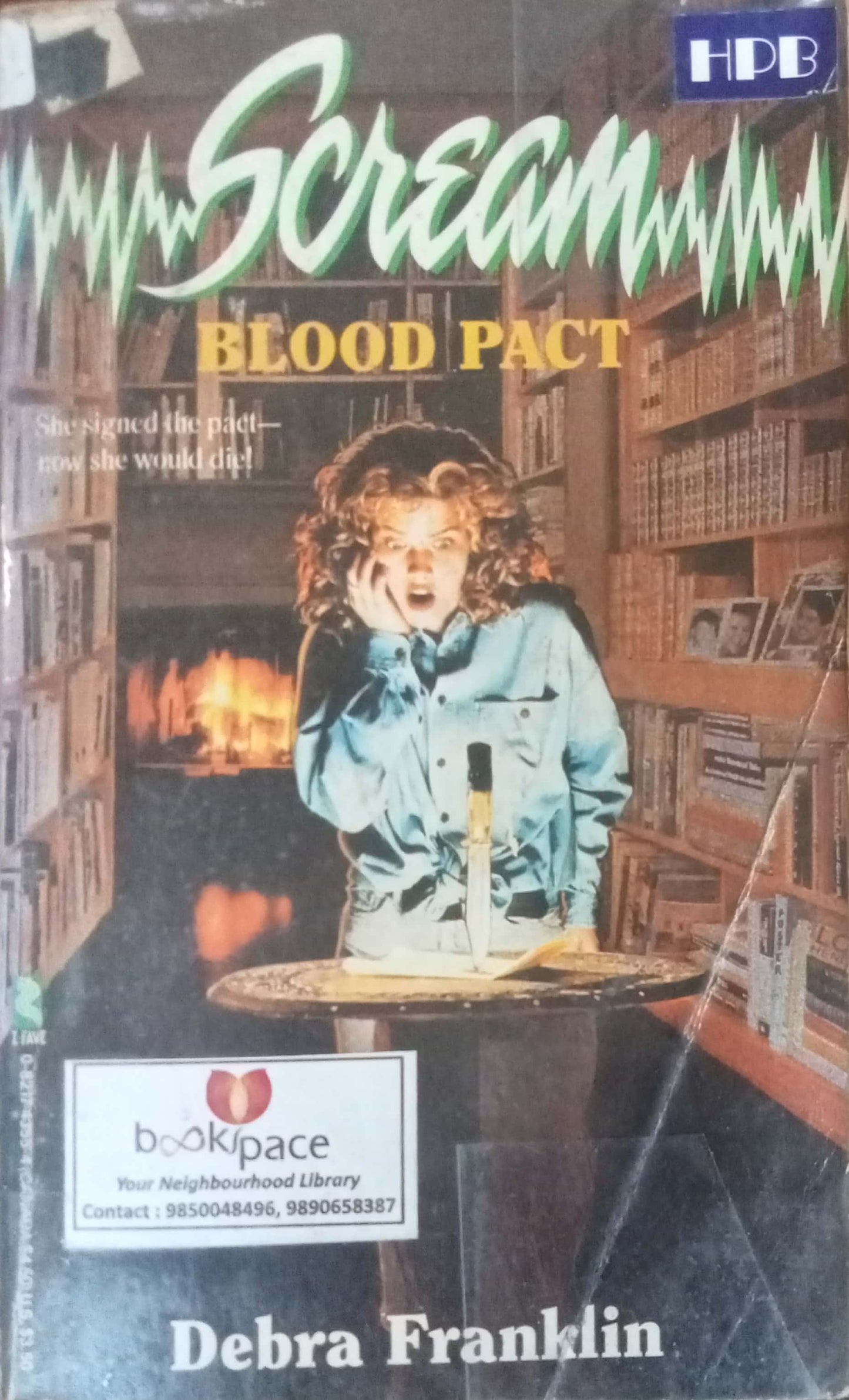 Scream, Blood Pact by Debra Franklin