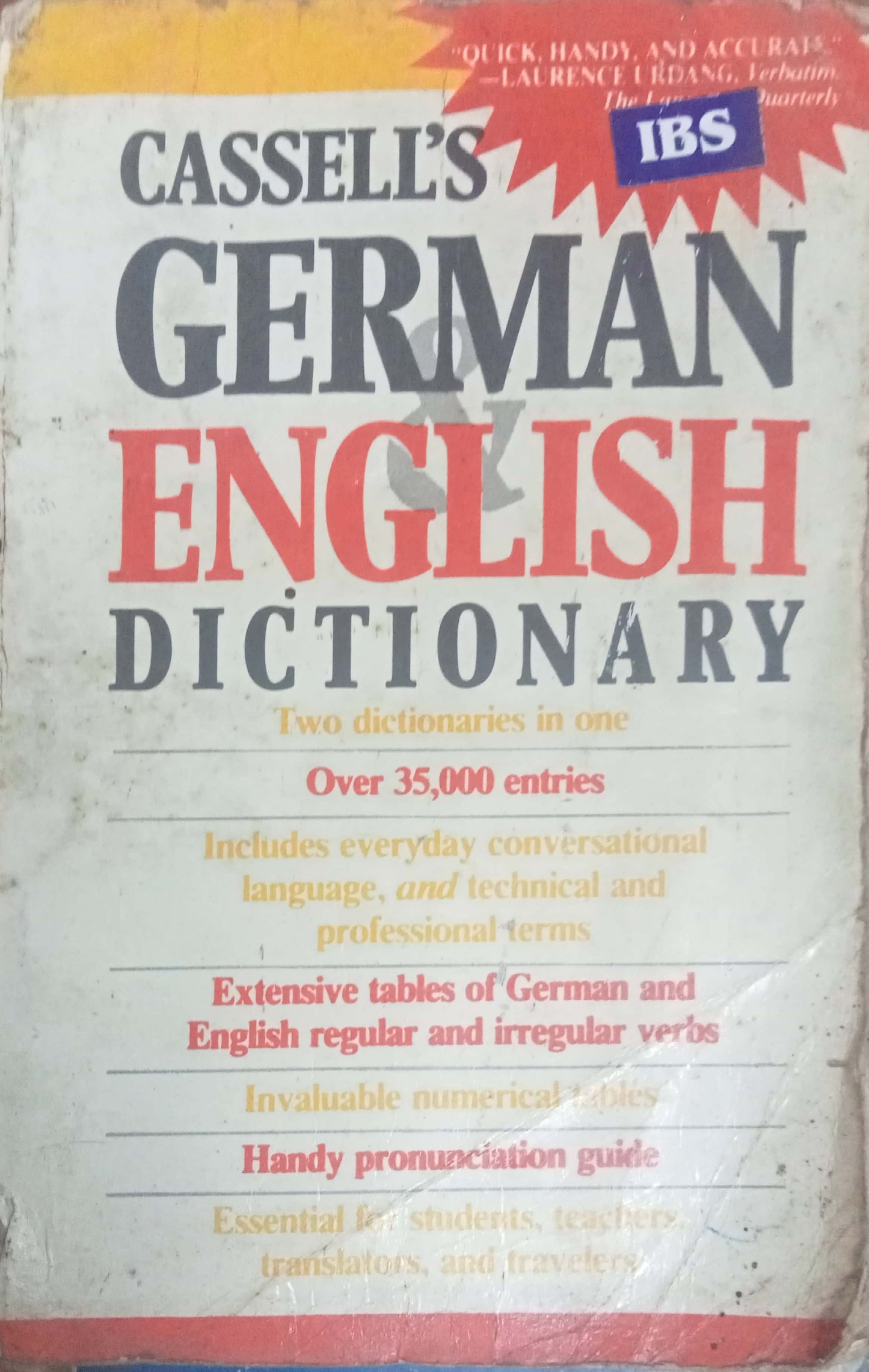 Cassell's German English Dictionary