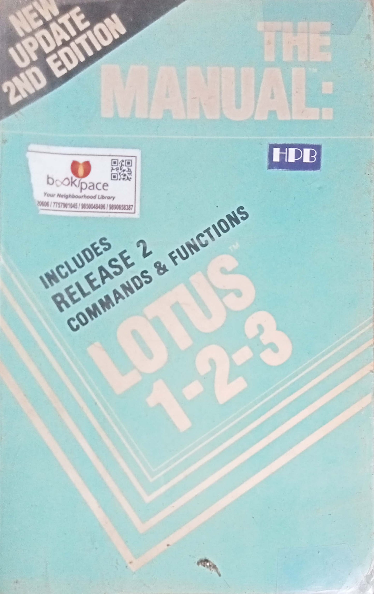 instructional manual for Lotus 1-2-3 Release 2