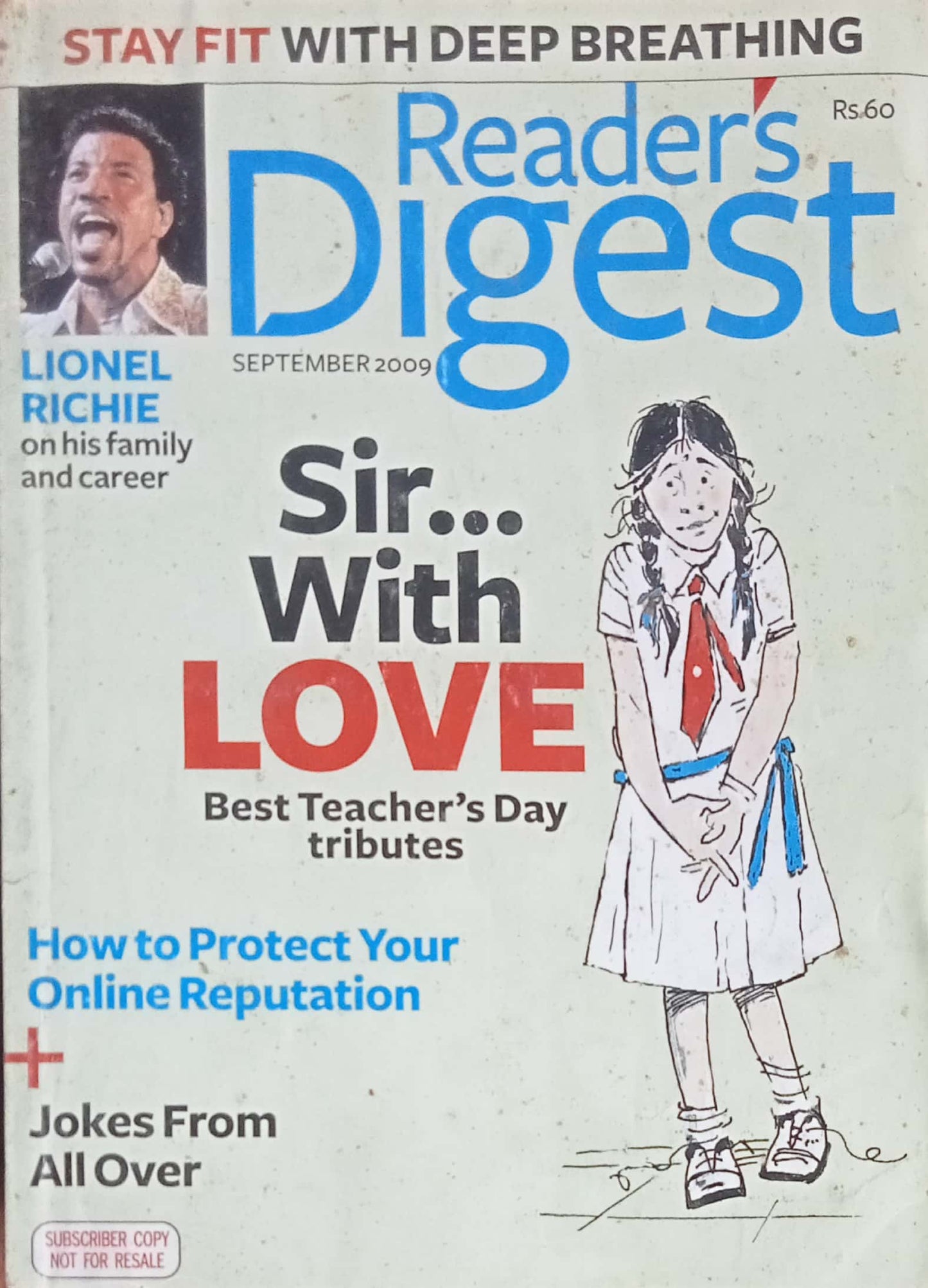 Reader's Digest September 2009