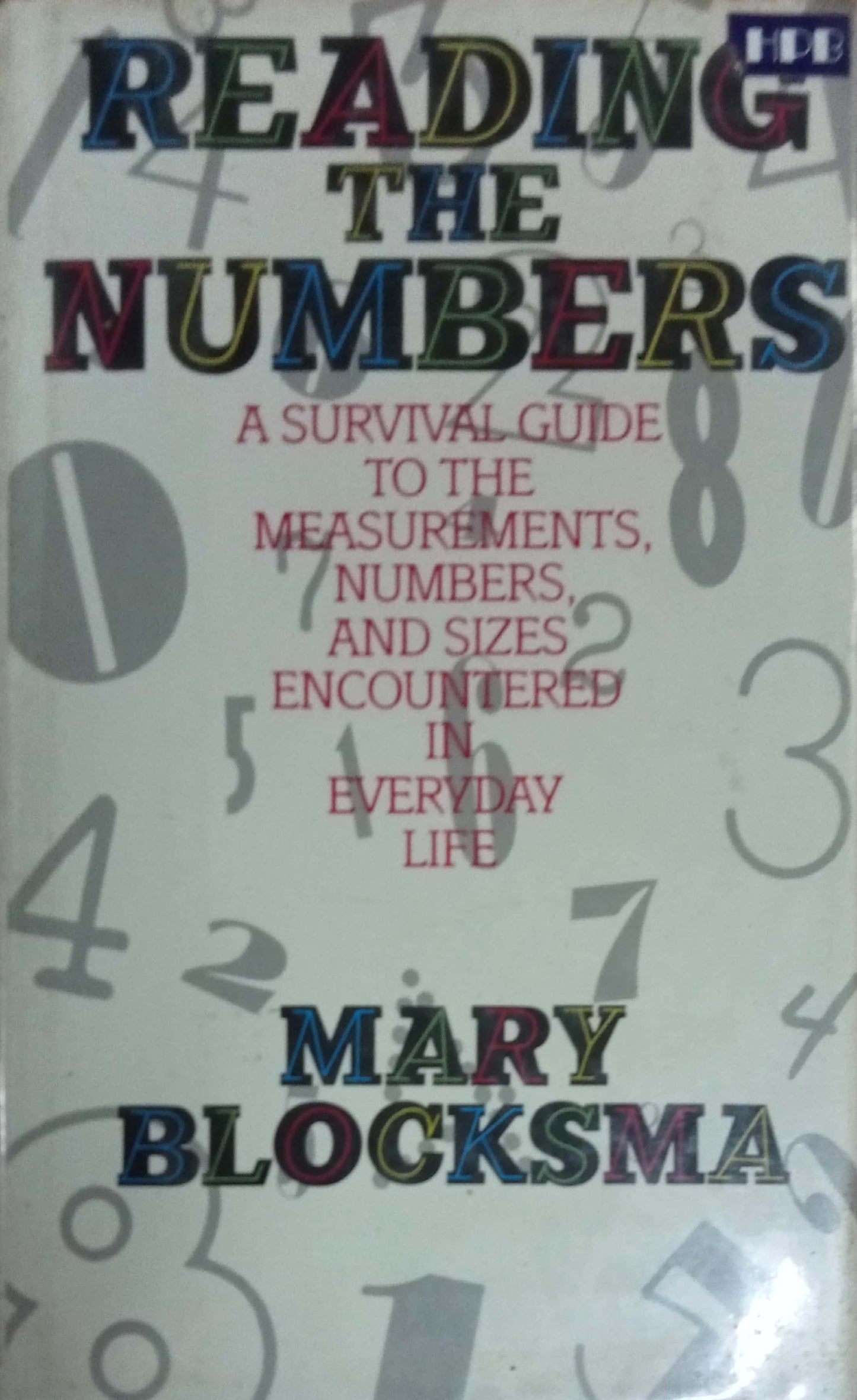 Reading The Numbers by Mary Blocksma