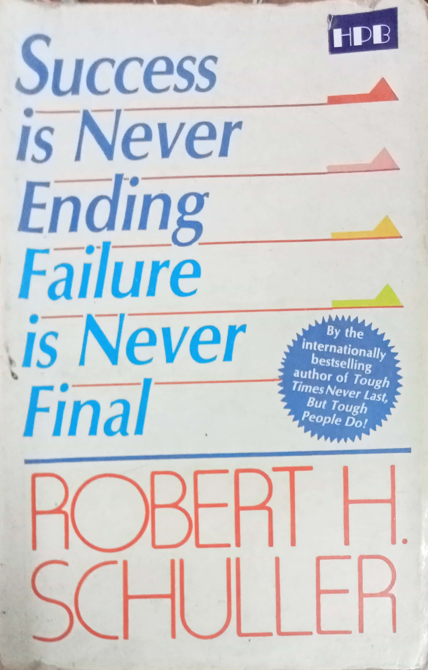 Success Is Never Ending Failure Is Never Final by Robert H. Schuller