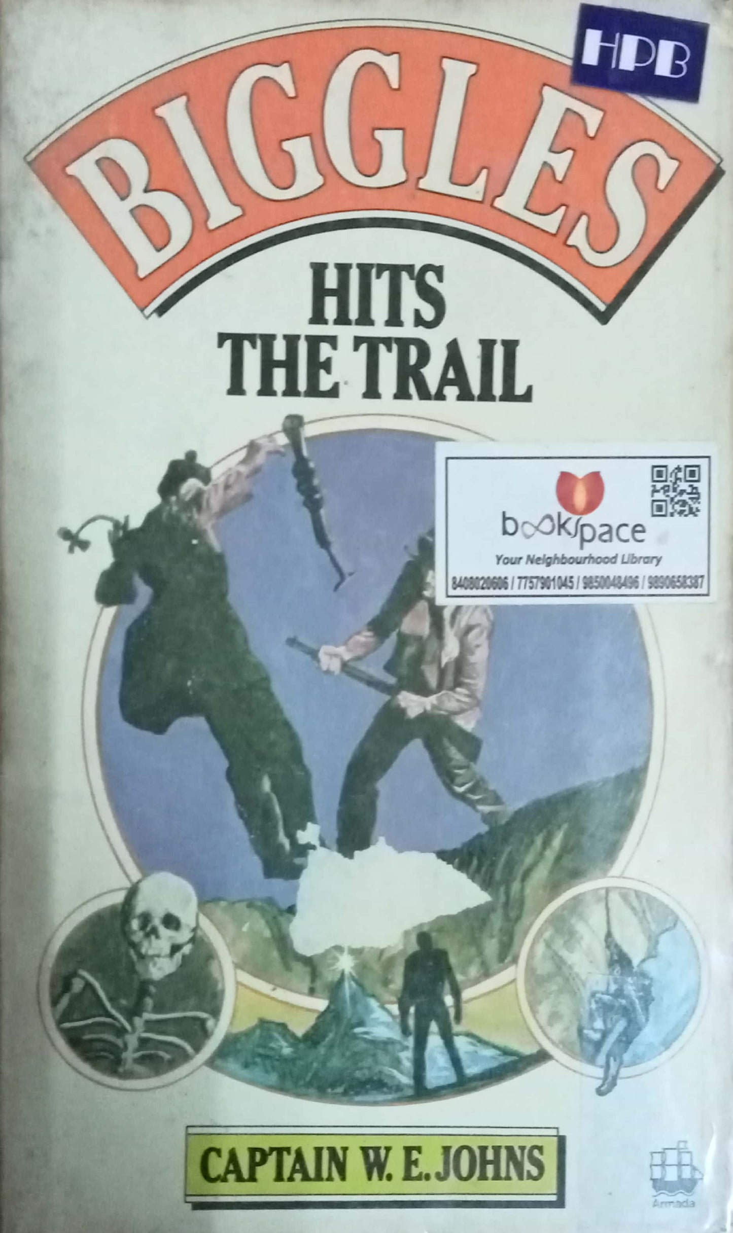Biggles Hits The Trail by Captain W.F. Johns