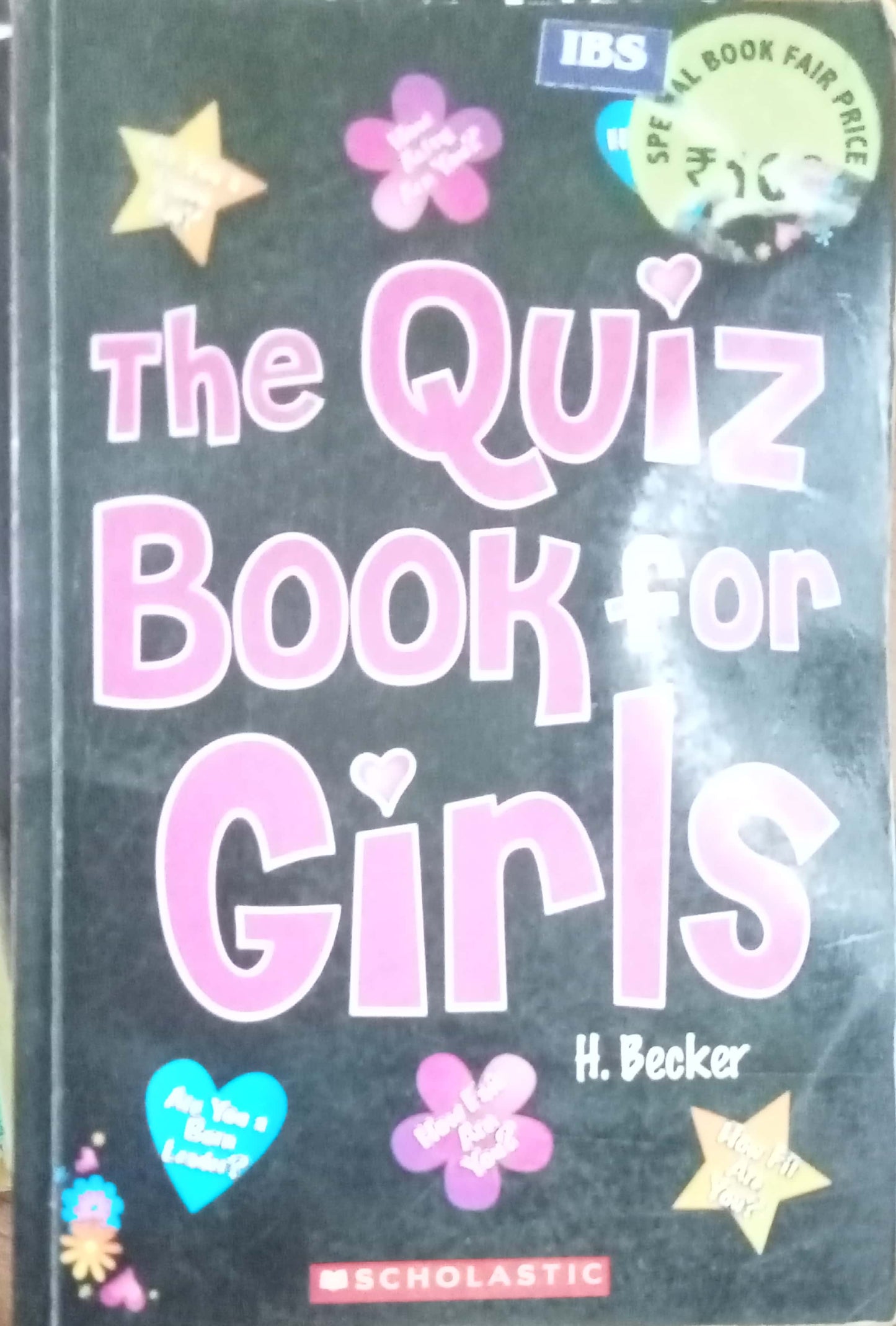 The Quiz Book For GIrl by H. Becker
