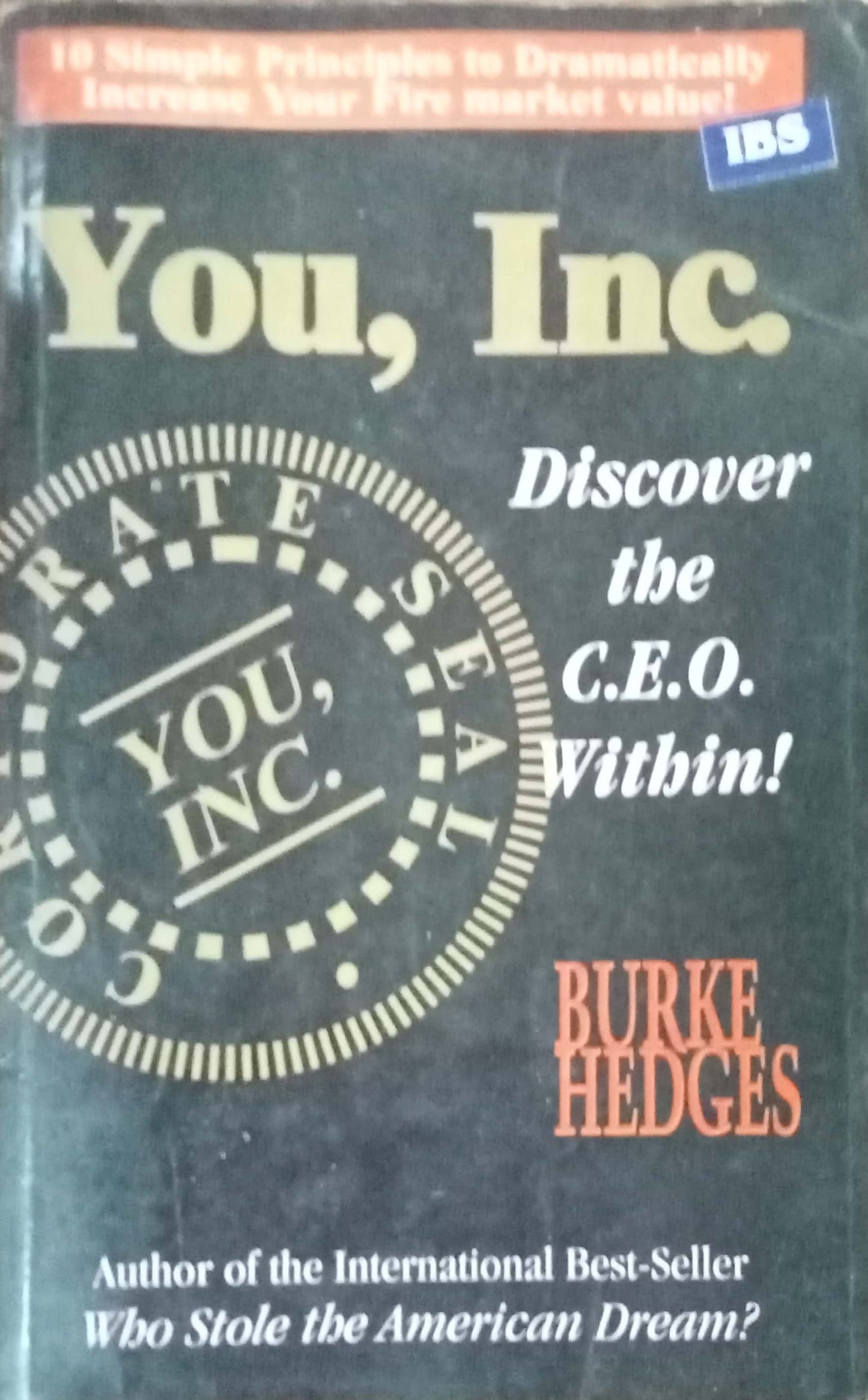 You, Inc.: Discover the C.E.O.by Burke Hedges