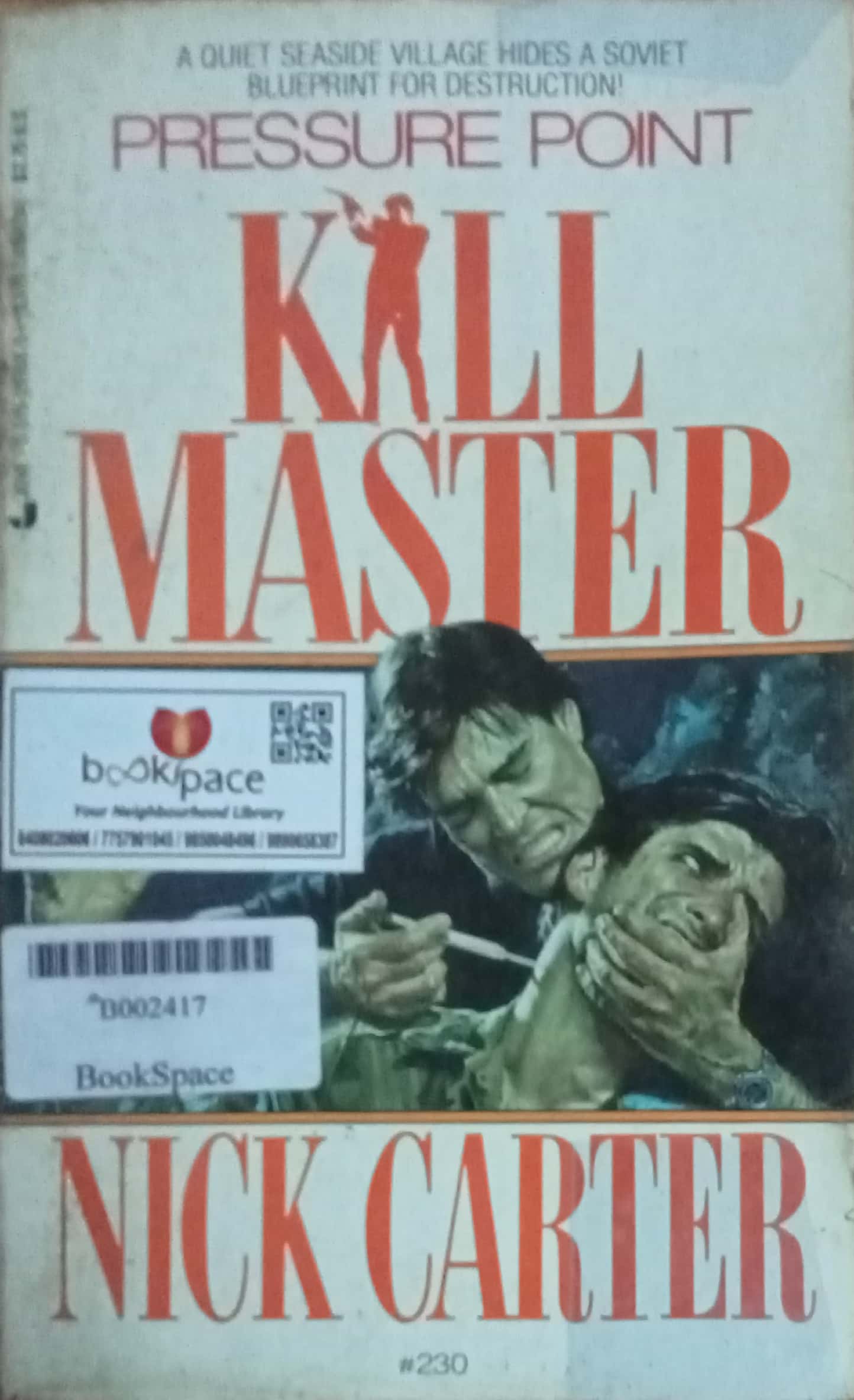 Kill Master by Nick Carter
