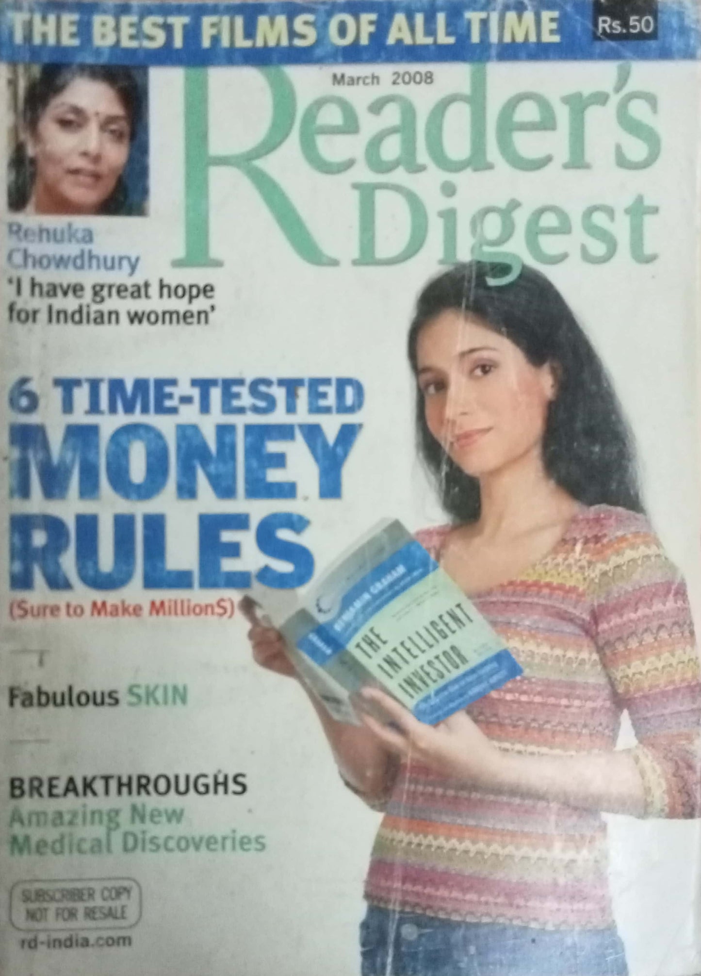 Reader's Digest by March 2008