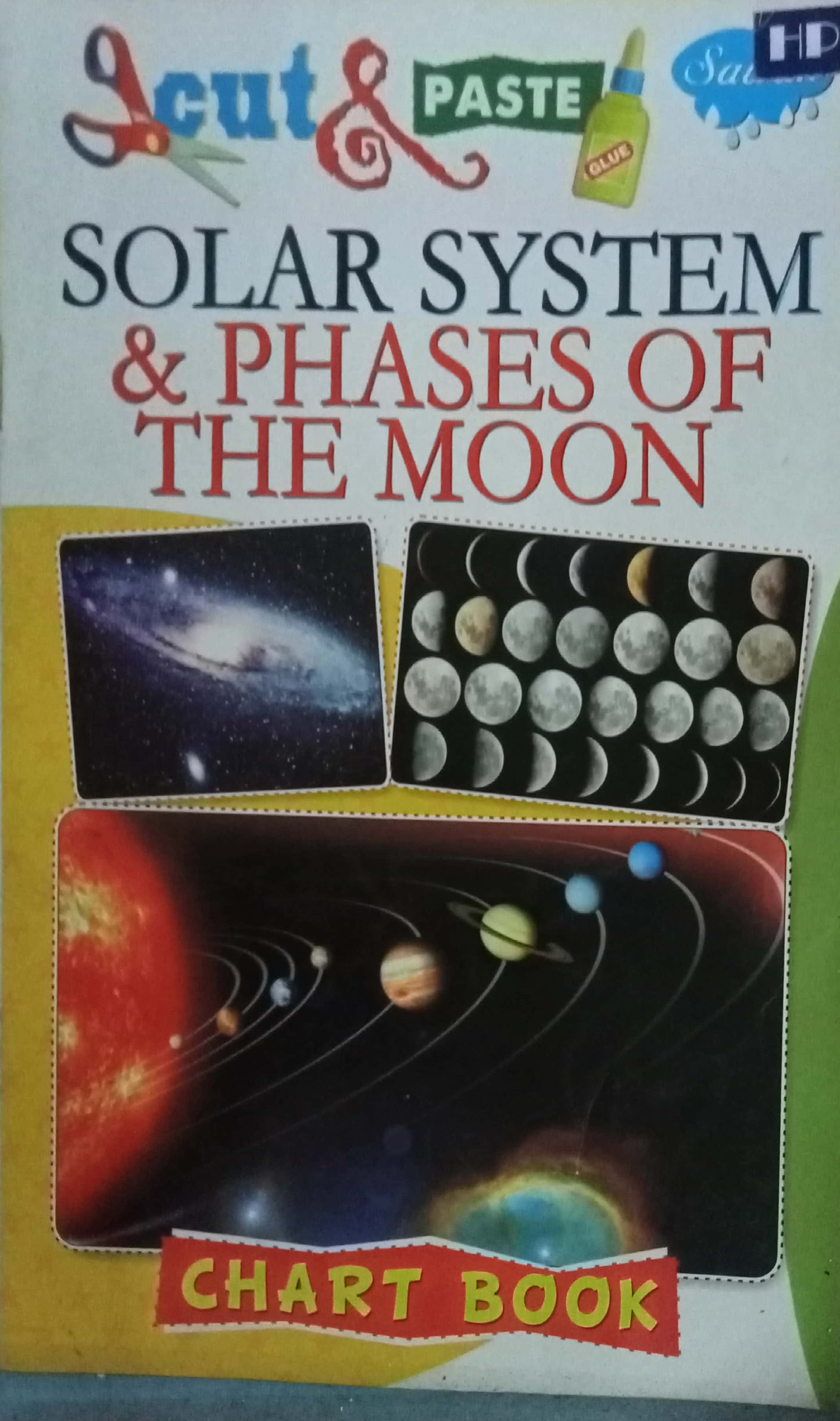 Cut & Paste Solar System & Phases Of THe Moon