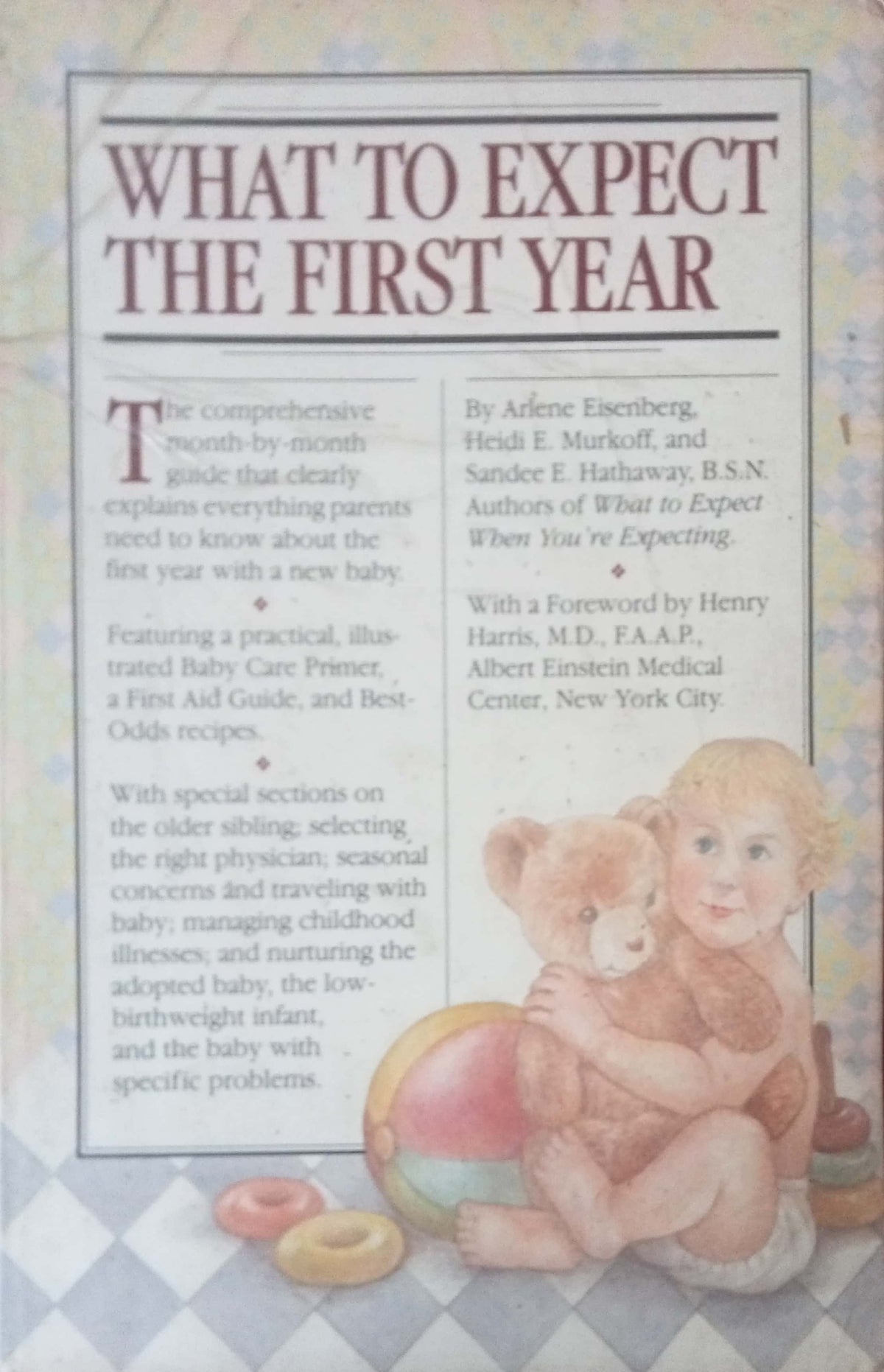 What To Expect The First Year by Arlene Eisenberg