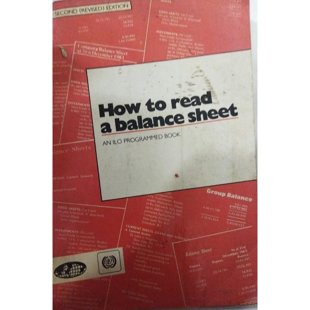 How To Read A Balancesheet