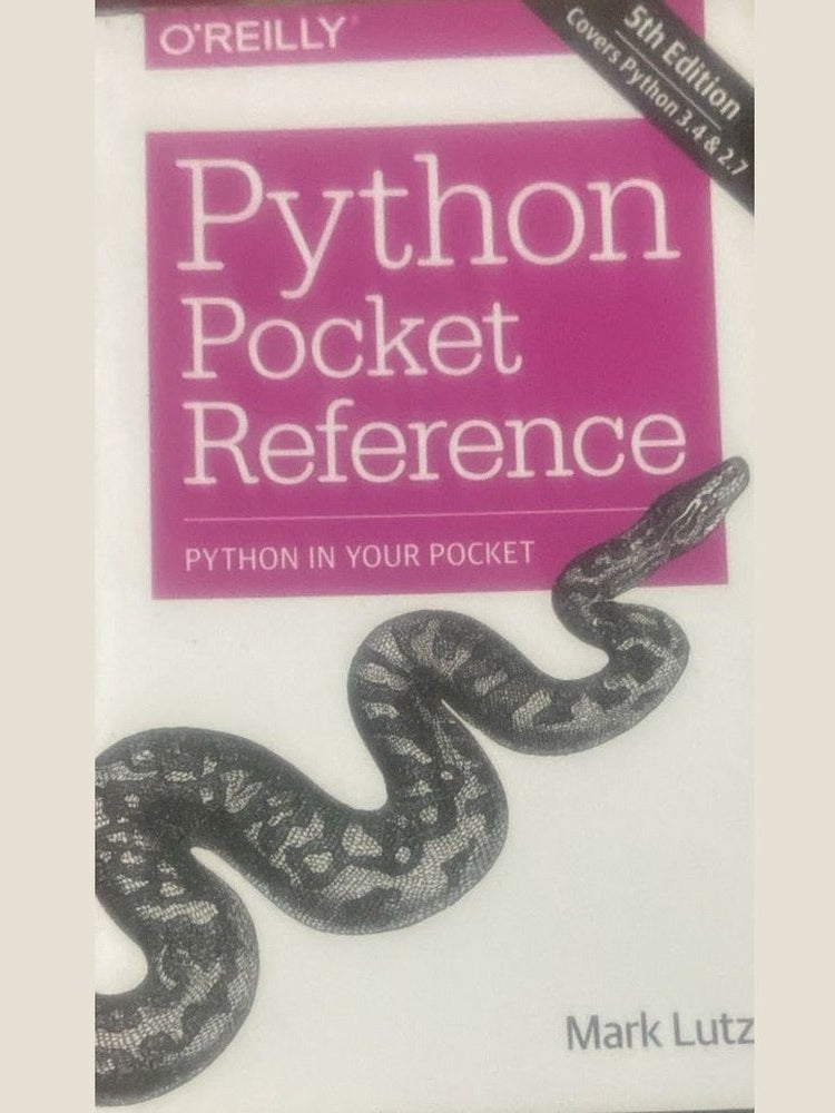 Python Pocket Reference by Mark Lutz
