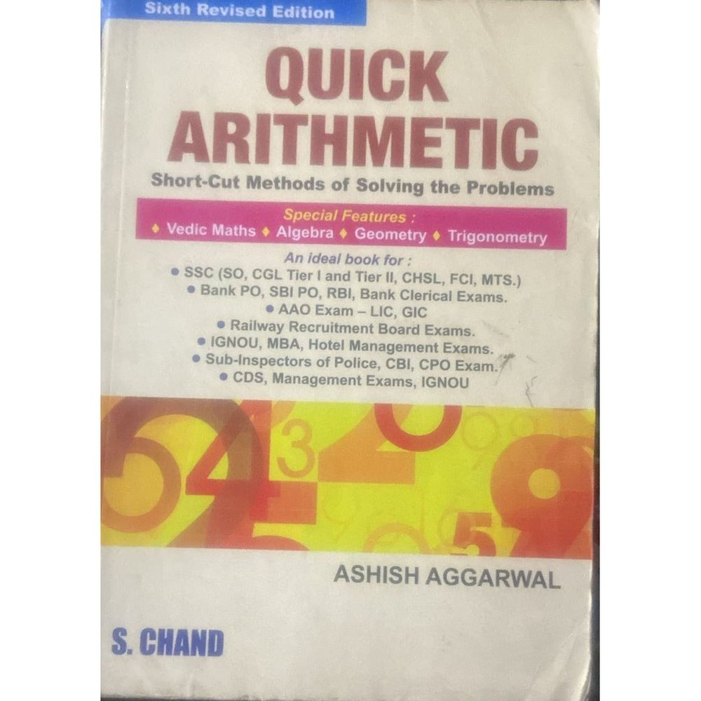 Quick Arithmetic by Ashish Aggarwal