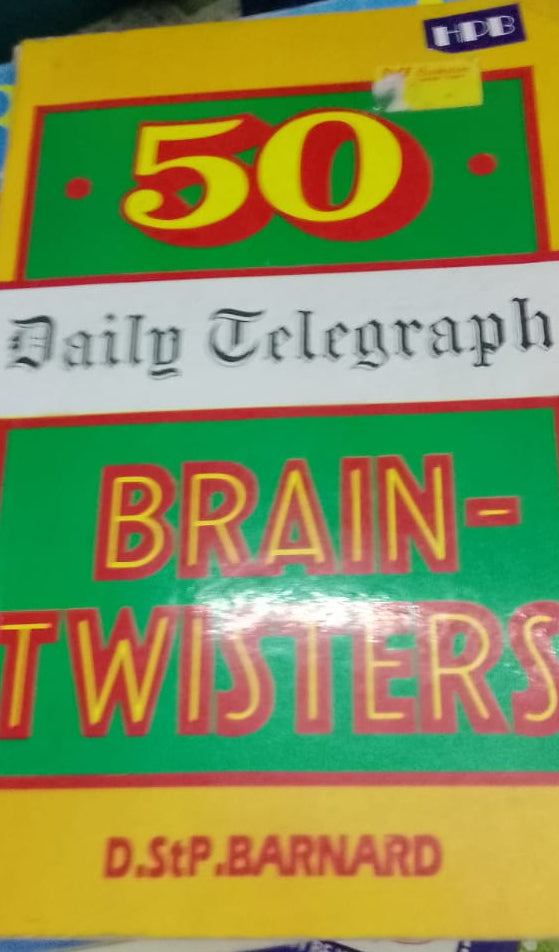 50 DAILY TELEGRAPH BRAIN TWISTERS