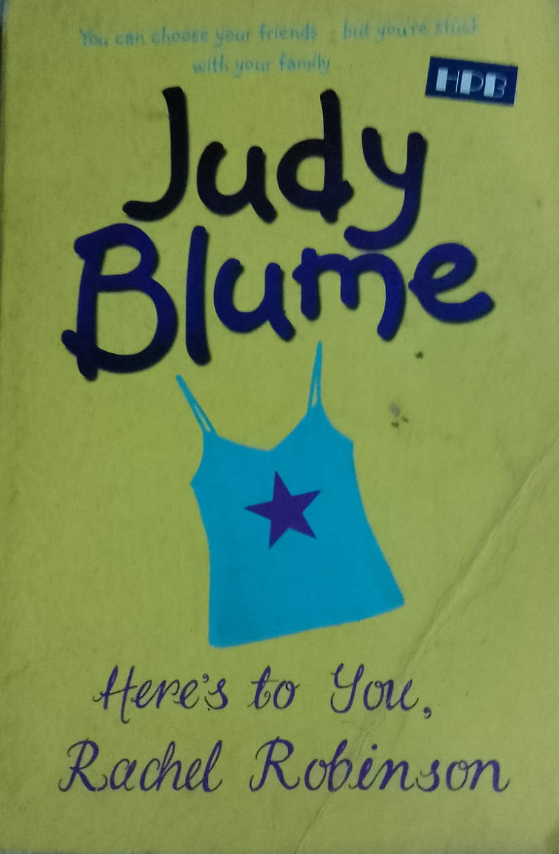 JUDY BLUME HERE'S TO YOU RACHEAL ROBINSON
