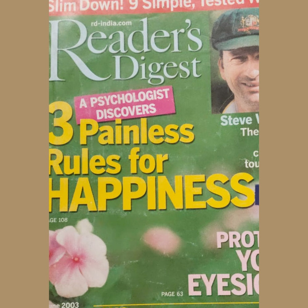 READER'S DIGEST JUNE 2003