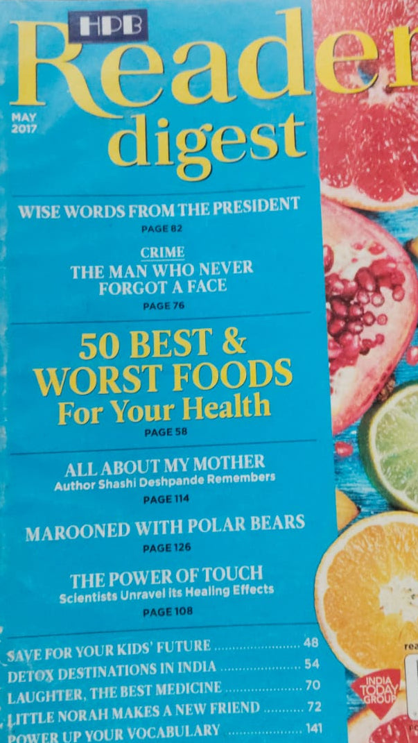 READER'S DIGEST MAY 2017